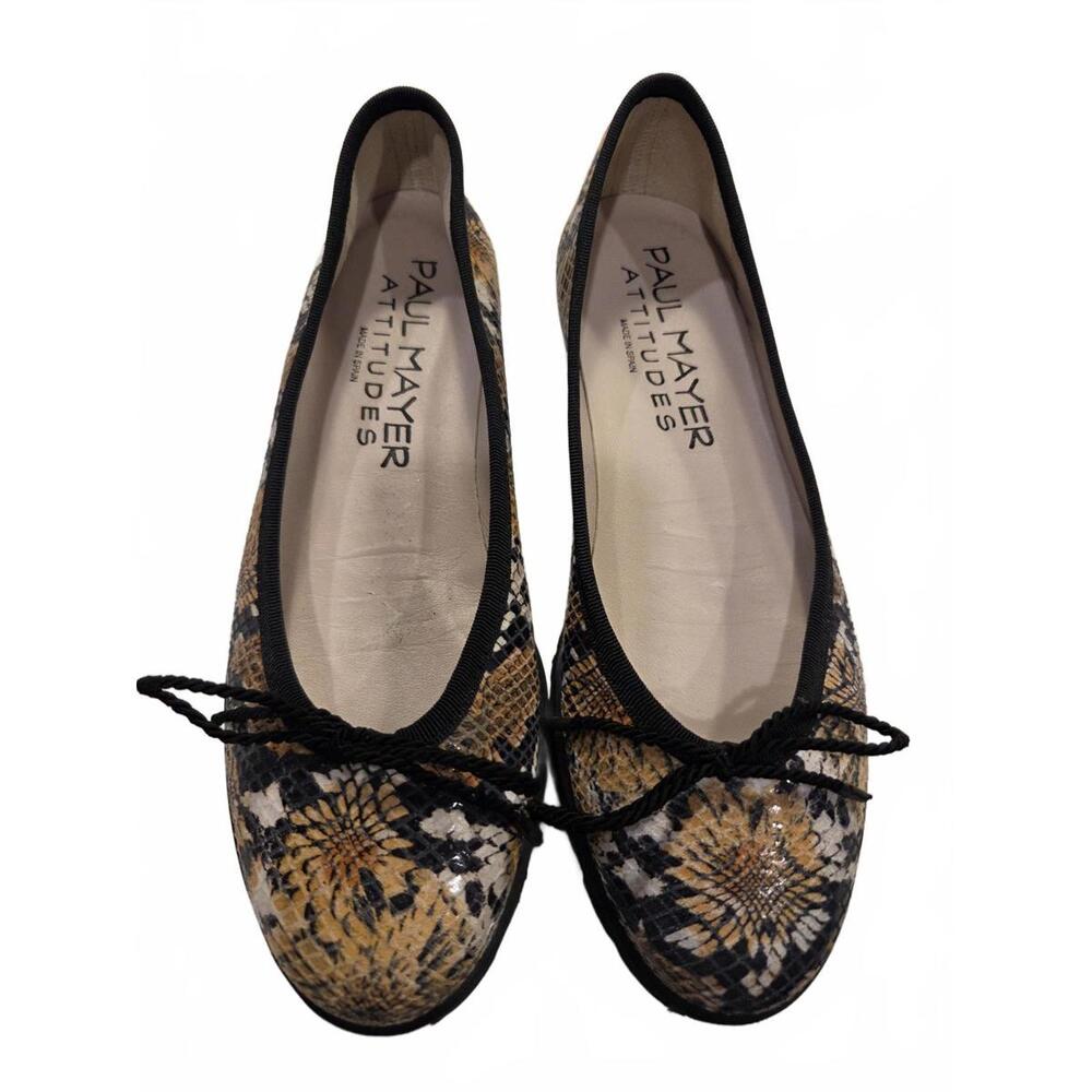 Paul Mayer Attitudes Bravo Lug Sole Ballet Size 7B - NIB - Picture 2 of 6